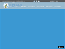 Tablet Screenshot of mysanjosewillowglendentist.com